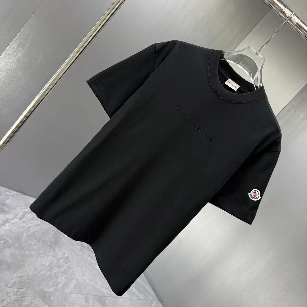 MONCL* * 2026 New Arrival T logo ：Black White Bright Red Dark Blue Sizes：S M L XL XXL